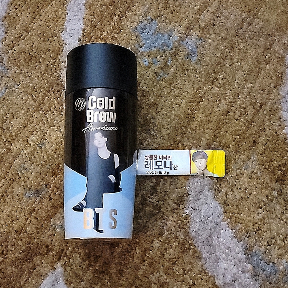 Sale!Jimin Empty Cold Brew Coffee and Lemona collectors Package